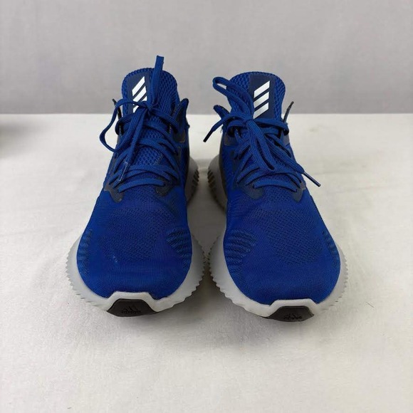 Adidas AlphaBounce Running Shoes Blue Grey Men Size 12.5 Athletic Sneakers - Picture 3 of 9